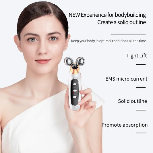 Electric V Face Shaping Massager Facial Massage Roller Magic Beauty Products Facial Ice Roller For Face